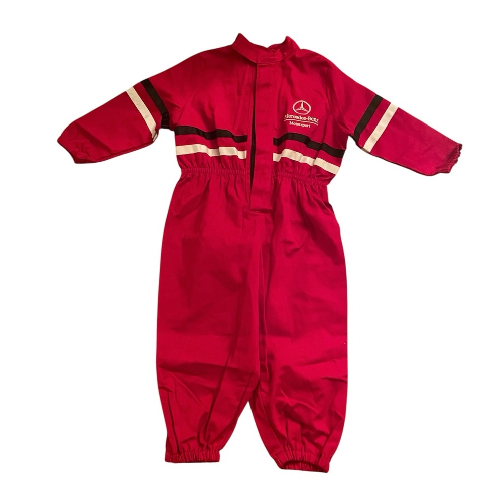 Mercedes Benz Motorsport Collection Youth Racing Uniform size Med Red